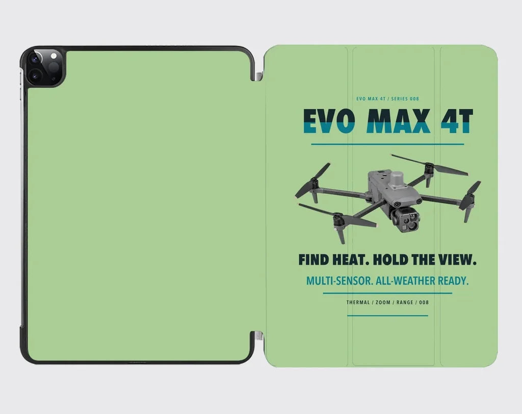 Autel EVO Max 4T design on light green ipad tablet case