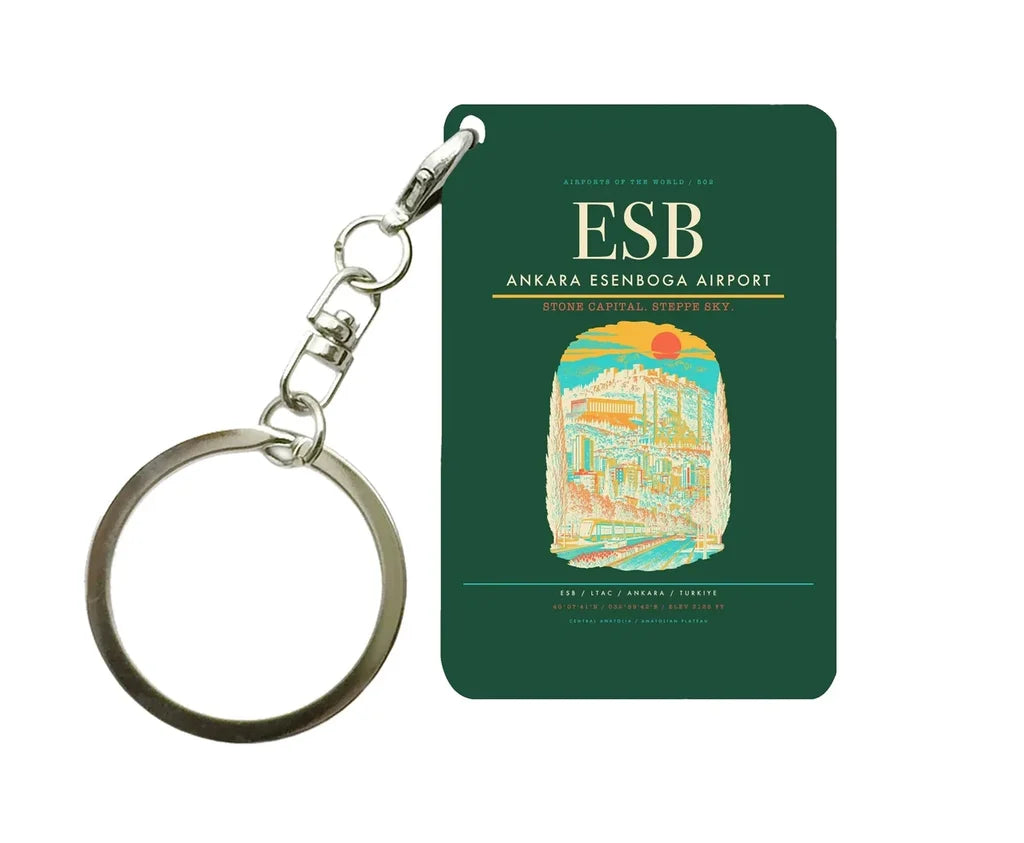 Ankara Esenboga Airport ESB Dark Green