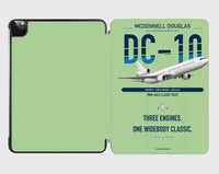Thumbnail for McDonnell Douglas DC-10 design on light green ipad tablet case