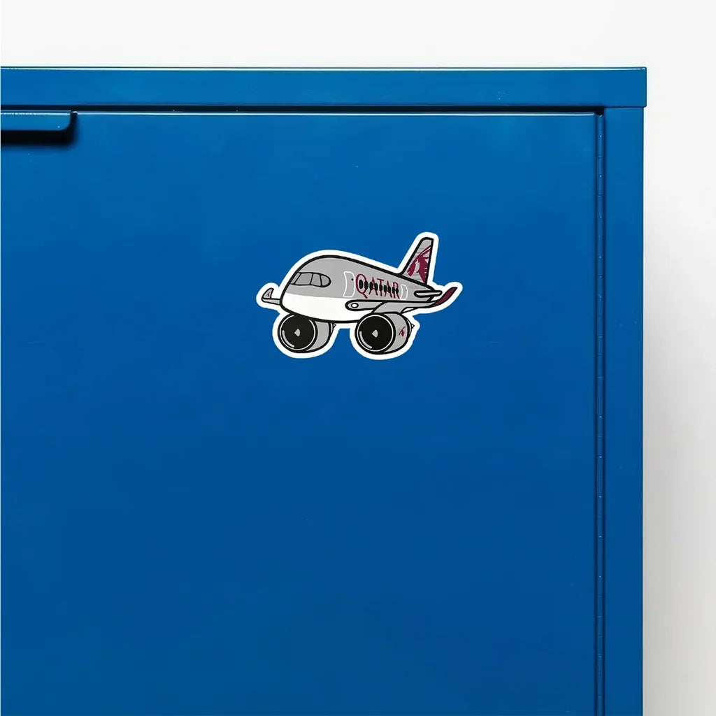 Qatar Airways Airbus A350 Airplanes sticker