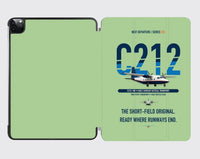 Thumbnail for CASA C-212-100 Aviocar design on light green ipad tablet case