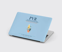 Thumbnail for Aeropuerto Internacional Licenciado Gustavo Díaz Ordaz (PVR) design on light blue MacBook case
