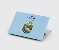 Thumbnail for Cork Airport (ORK) design on light blue MacBook case