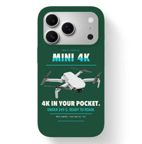 Thumbnail for DJI Mini 4K Case design on dark green iphone case