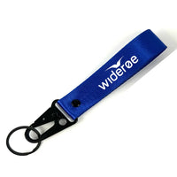 Thumbnail for Wideroe Airlines Hawk-shaped key chain, Blue+NO NAME