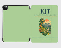 Thumbnail for Kertajati International Airport (KJT) design on light green ipad tablet case