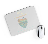 Thumbnail for Billings Logan International Airport BIL Mouse-Pad Rectangle - Light Gray