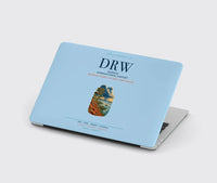 Thumbnail for Darwin International Airport (DRW) design on light blue MacBook case