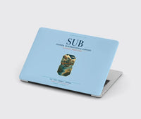 Thumbnail for Juanda International Airport Surabaya (SUB) design on light blue MacBook case