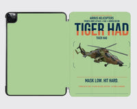 Thumbnail for Airbus Helicopters Tiger HAD design on light green ipad tablet case