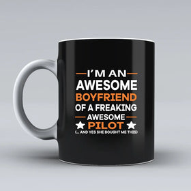 I am an Awesome Boyfriend Ceramic White Mugs