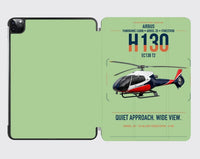 Thumbnail for Airbus H130 design on light green ipad tablet case