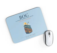 Thumbnail for Bogota El Dorado International Airport (BOG) design on light blue rectangle mouse pad