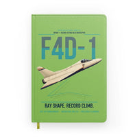 Thumbnail for F4D-1 Skyray design on light green notebook