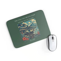 Thumbnail for VINTAGE G4405 - The Volcano Beach Strip - Designed Mouse Pads design on darkgreen rectangle