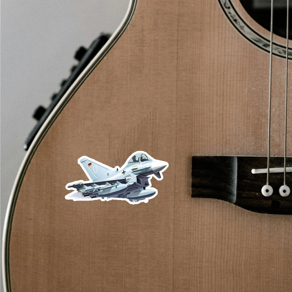 EF2000 Typhoon Fighter German Air Force, Eurofighter Airplanes sticker