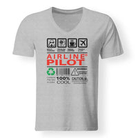 Thumbnail for Airline Pilot Label T-Shirt - view 4