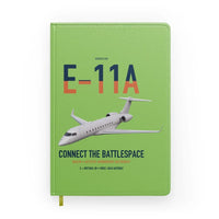 Thumbnail for E-11A BACN design on light green notebook