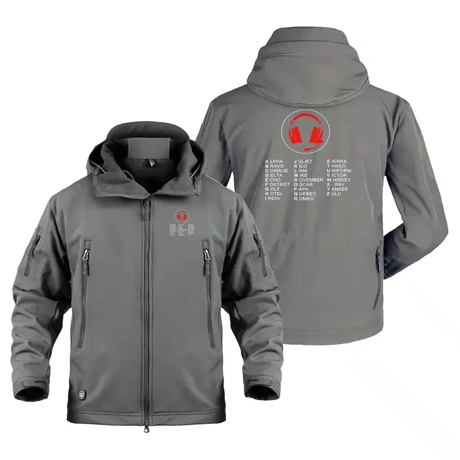 Customisable Aviation Alphabet Jacket - view 4
