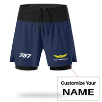Thumbnail for Customisable Boeing 757 Shorts - view 5
