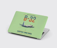 Thumbnail for B-32 Dominator design on light green MacBook case