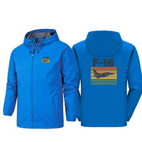 Thumbnail for F-16 Fighting Falcon Rain Jacket - view 4