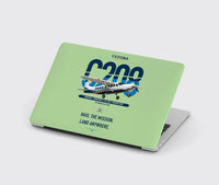 Thumbnail for Cessna 208 Caravan design on light green MacBook case