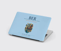 Thumbnail for Berlin Brandenburg Airport Willy Brandt (BER) design on light blue MacBook case