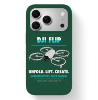 Thumbnail for DJI Flip Case design on dark green iphone case