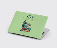 Thumbnail for Great Falls International Airport (GTF) design on light green MacBook case