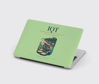 Thumbnail for Coronel FAP Francisco Secada Vignetta International Airport (IQT) design on light green MacBook case
