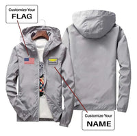 Thumbnail for Customisable Flag & Name Windbreaker - view 4