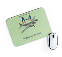 Thumbnail for Junkers Ju 88A-4 design on light green rectangle mouse pad