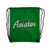 Thumbnail for Aviator Drawstring Bag - view 4