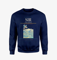 Thumbnail for Sion Airport (SIR) design on navy blue sweatshirt