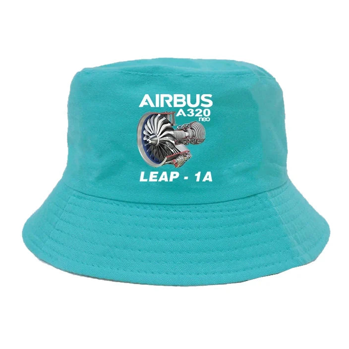 Airbus A320neo & Leap 1A Engine summer hat - green