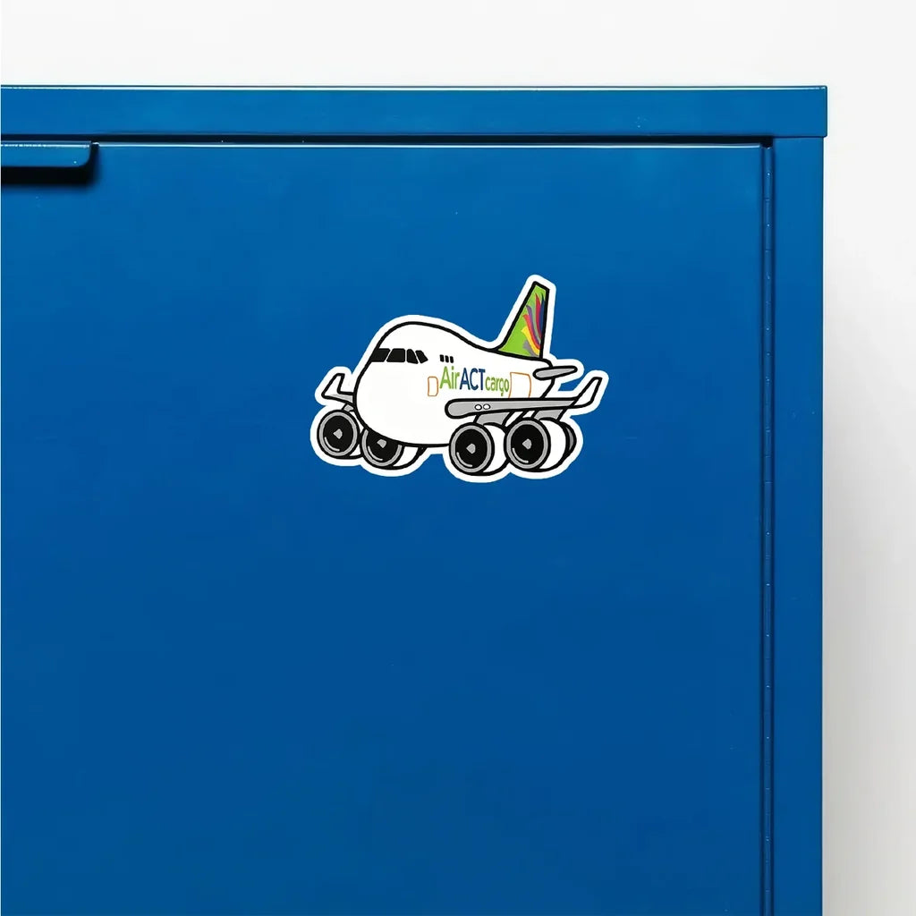 Air ACT Boeing 747F Airplanes sticker