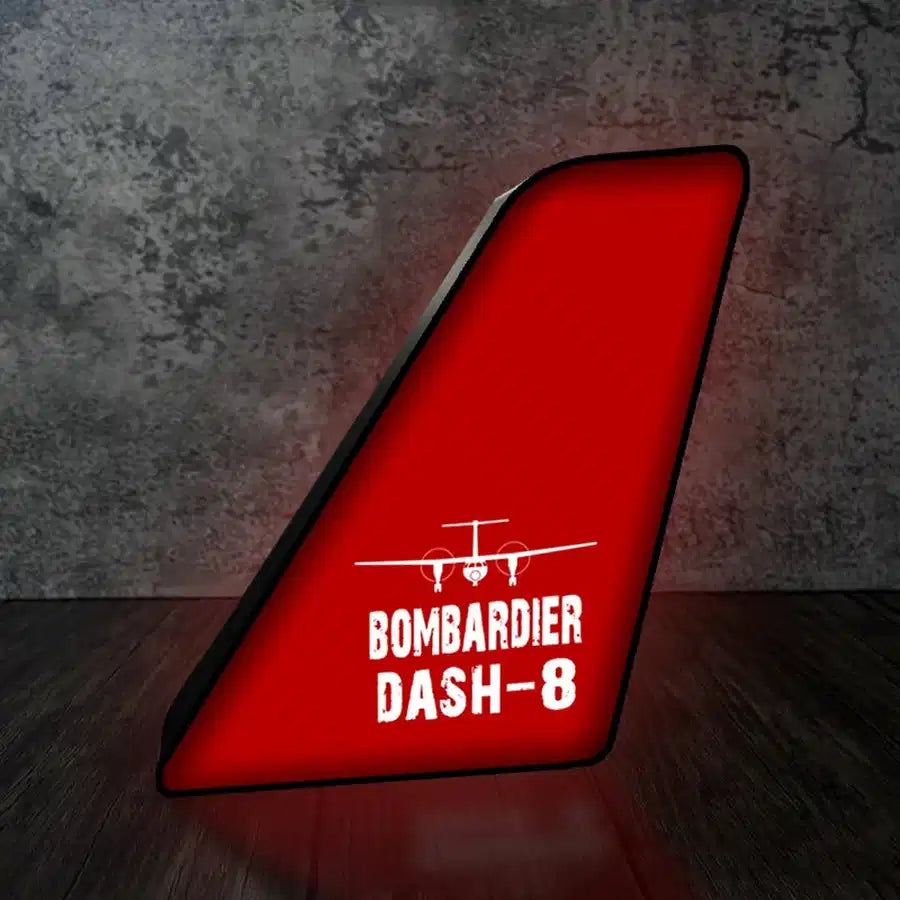 Bombardier Dash-8 3D Lamp - view 4