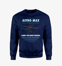 Thumbnail for Freefly Astro Max design on navy blue sweatshirt