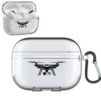 Thumbnail for Drone Silhouette AirPods Pro transparent case - With Buckle