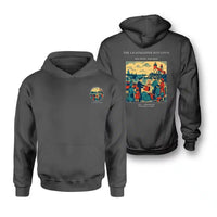 Thumbnail for VINTAGE G4418 - The Lightkeeper Rotation - Double-Side Hoodie design on darkgray double side