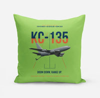 Thumbnail for KC-135 STRATOTANKER design on light green pillow
