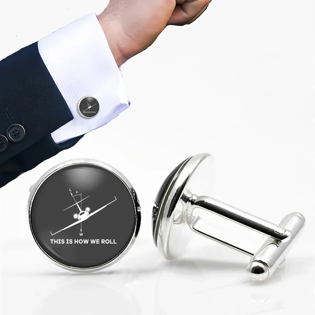 This is How We Roll Cuff Links - view 4
