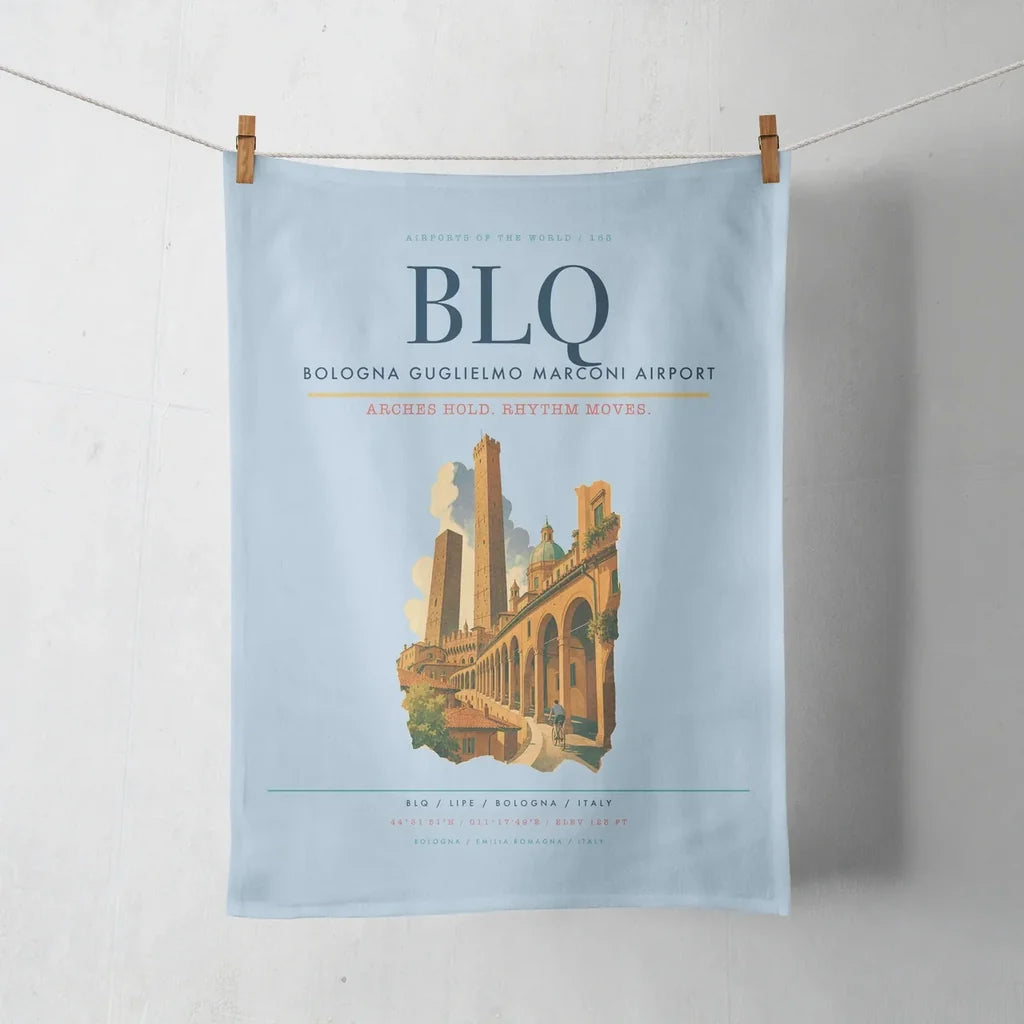 Bologna Guglielmo Marconi Airport BLQ - Light Blue