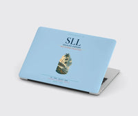 Thumbnail for Salalah Airport (SLL) design on light blue MacBook case