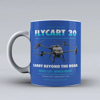 Thumbnail for FlyCart 30 Mug design on blue dji