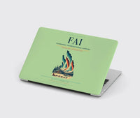 Thumbnail for Fairbanks International Airport (FAI) design on light green MacBook case