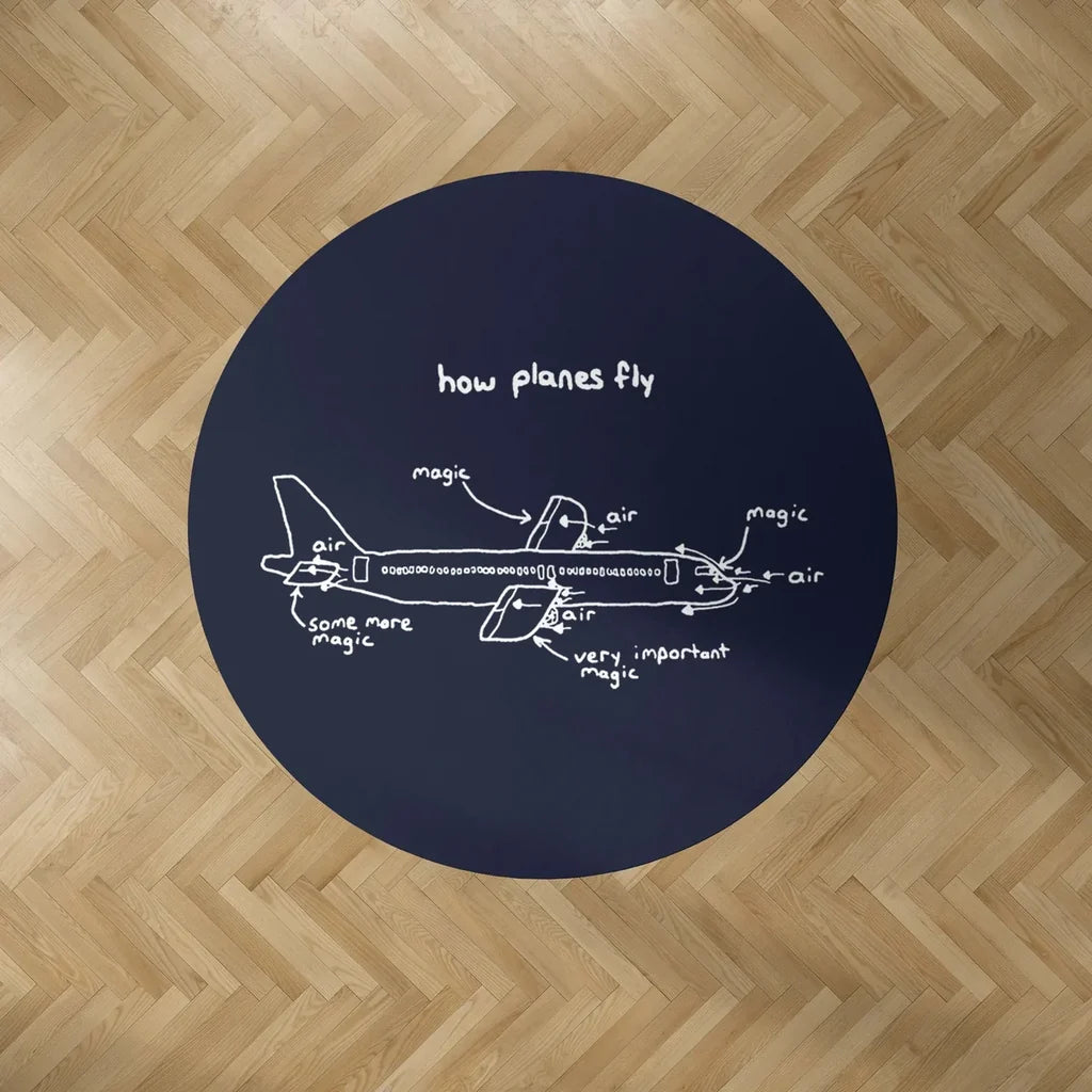 How Planes Fly Floor Mat - view 4