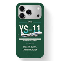 Thumbnail for NAMC YS-11A Case design on dark green iphone case