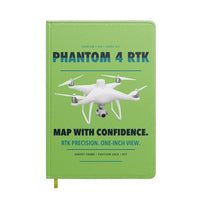 Thumbnail for DJI Phantom 4 RTK design on light green notebook